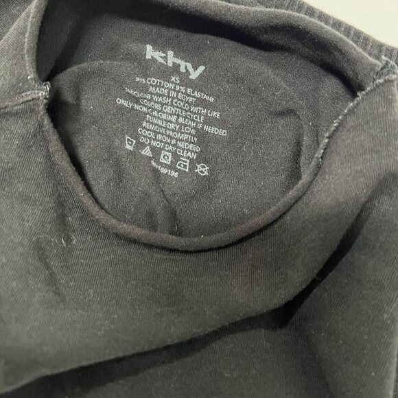 Khy Micro Tee in Black - Picture 4 of 4
